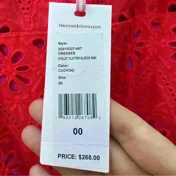 Vineyard Vines eyelet maxi dress - Picture 7 of 11